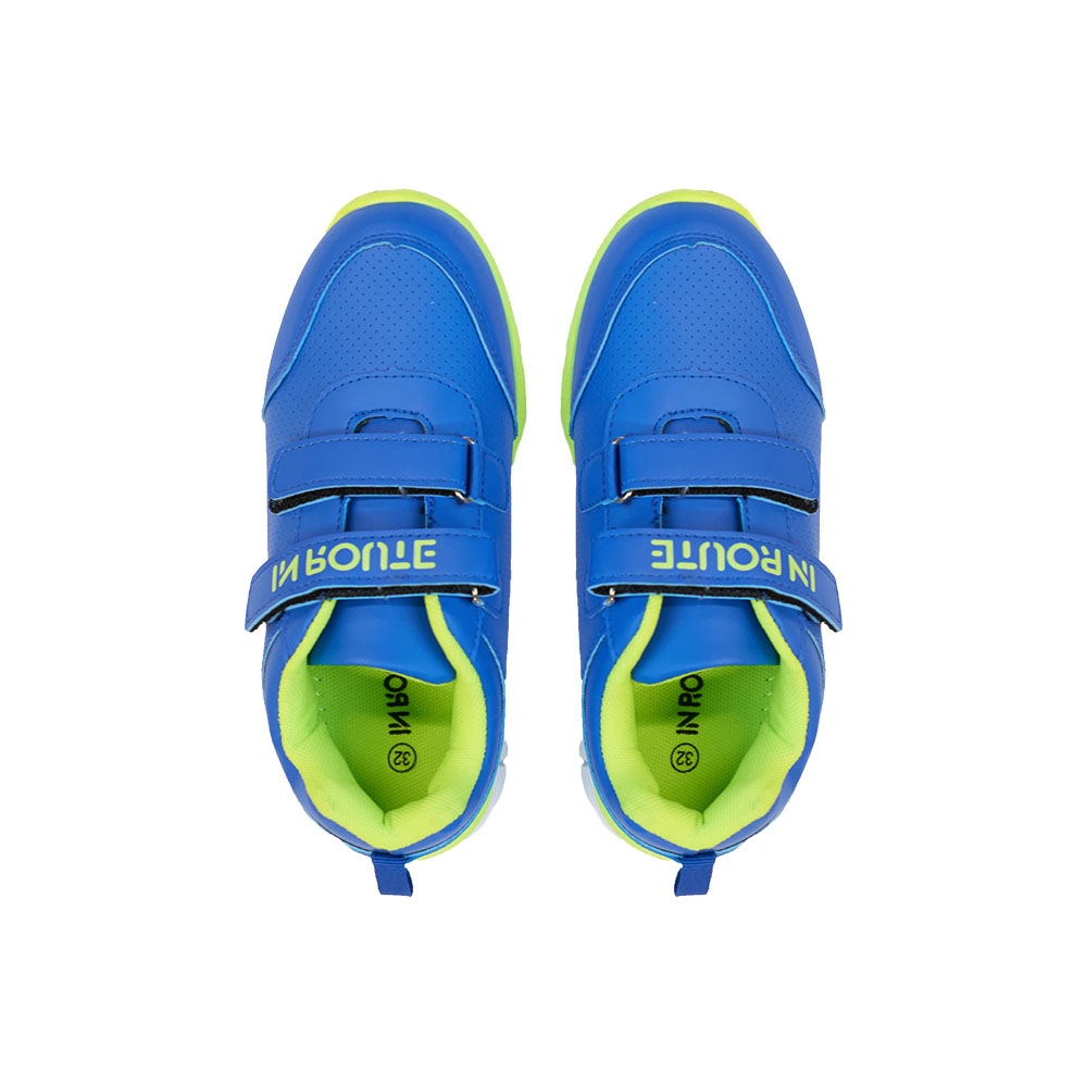 Kid's sneakers 31-36 blue/green